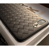 Soft Grid Weaving iPhone Case The Ambiguous Otter