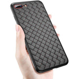 Soft Grid Weaving iPhone Case The Ambiguous Otter