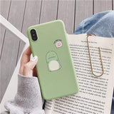 Soft Touch Pastel iPhone Case 3 / For iPhone 6 6S The Ambiguous Otter