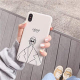 Soft Touch Pastel iPhone Case 6 / For iPhone XR The Ambiguous Otter