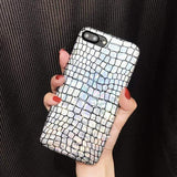 Stunning Holographic Alligator iPhone Case The Ambiguous Otter