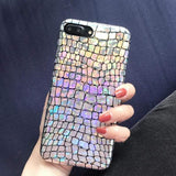 Stunning Holographic Alligator iPhone Case The Ambiguous Otter