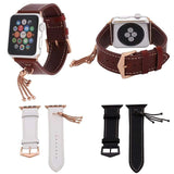 Tassels Apple Watch Leather Band The Ambiguous Otter