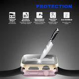 Tempered Glass & Metal Apple Watch Case The Ambiguous Otter