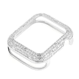 Tiny Roses Apple Watch Carved Metal Case Silver / 40mm The Ambiguous Otter