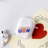 Transparent Minimal AirPods Case A18 The Ambiguous Otter