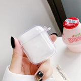 Transparent Minimal AirPods Case Clear Case The Ambiguous Otter