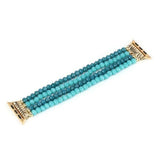 Turquoise Green Apple Watch Elastic Band A / 38mm | 40mm The Ambiguous Otter