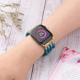 Turquoise Green Apple Watch Elastic Band The Ambiguous Otter