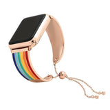 Vera Rainbow Apple Watch Bracelet Band The Ambiguous Otter