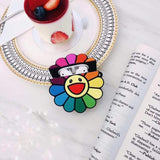 Vibrant Flower AirPods Case The Ambiguous Otter