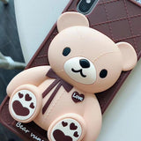 Wafer Teddy Drop Protect iPhone Case The Ambiguous Otter