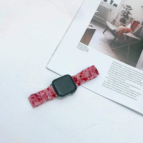 Watermelon Punch Apple Watch Resin Band The Ambiguous Otter