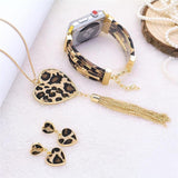 Women's Day Apple Watch Band + Earrings + Necklace Set 42MM and 44MM The Ambiguous Otter