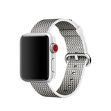 Woven Nylon Apple Watch Band lattice pearl / 42mm The Ambiguous Otter
