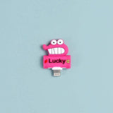 2 in 1 Audio Splitter For iPhone & iPad Pink Gator The Ambiguous Otter