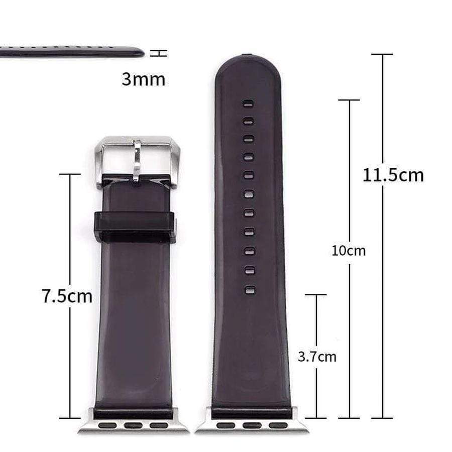 2 in 1 Jelly Apple Watch Band + Protective Case The Ambiguous Otter