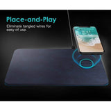 2 in 1 Leather Mouse Pad & Qi Wireless Charger The Ambiguous Otter