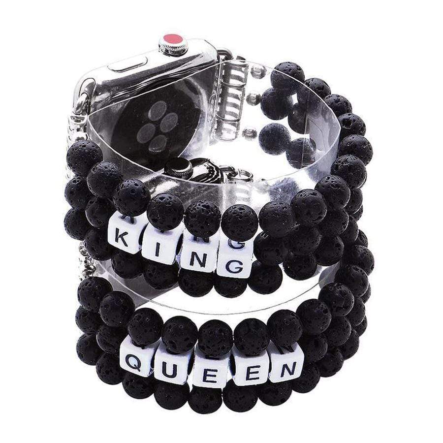 Rock Band Refinement - black - Paparazzi bracelet – JewelryBlingThing