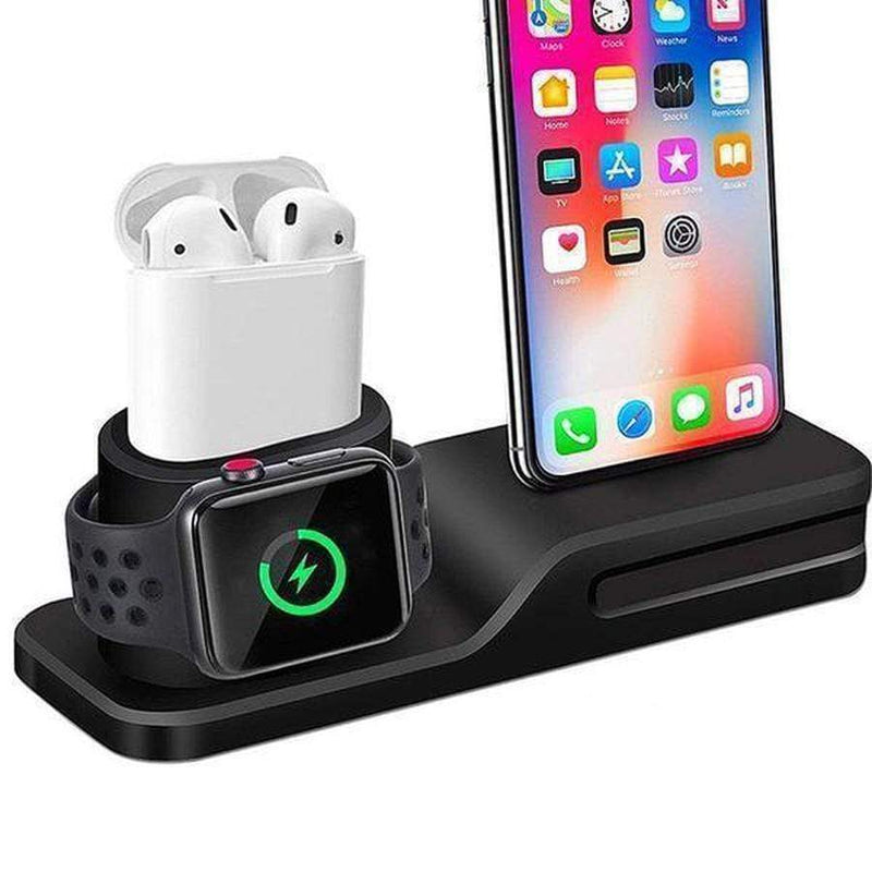 copy of Chargeur Dock iPhone, station d'accueil iphone 3 en 1 Apple Watch  Airpods pro