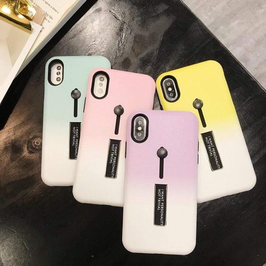 3 in 1 Kickstand + Finger Loop iPhone Case 3 in 1 Kickstand + Finger Loop iPhone Case