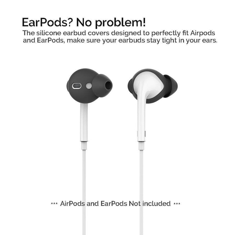 3 Pairs In-Ear AirPods Earbud Slip On + Pouch The Ambiguous Otter