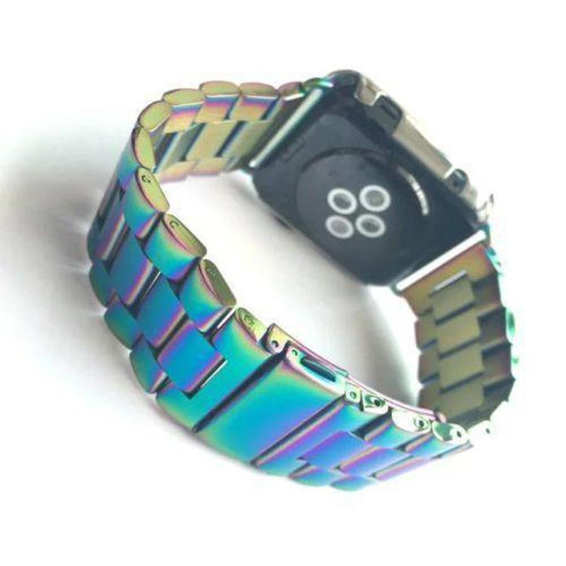 316L Holographic Apple Watch Stainless Steel Band 42mm The Ambiguous Otter