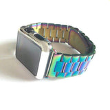 316L Holographic Apple Watch Stainless Steel Band The Ambiguous Otter