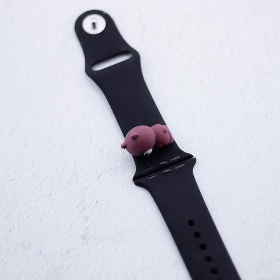 3D Toons Apple Watch Band Black Bear / 40MM or 38MM The Ambiguous Otter