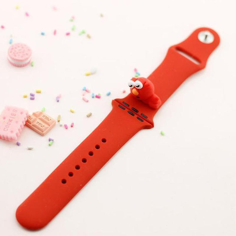 3D Toons Apple Watch Band Red Cookie Monster / 40MM or 38MM The Ambiguous Otter