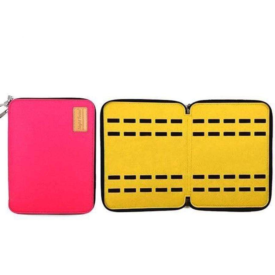 40 Slot Apple Watch Band Organizer Hot Pink | Yellow The Ambiguous Otter