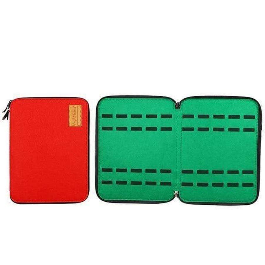 40 Slot Apple Watch Band Organizer Red | Green The Ambiguous Otter