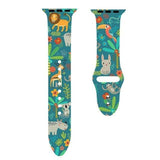 50 Summer Party Prints Apple Watch Band Animal Forest / 38MM 40MM The Ambiguous Otter