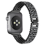 Antoinette Rhinestones Encrusted Apple Watch Band Classic Black / 38mm and 40mm The Ambiguous Otter