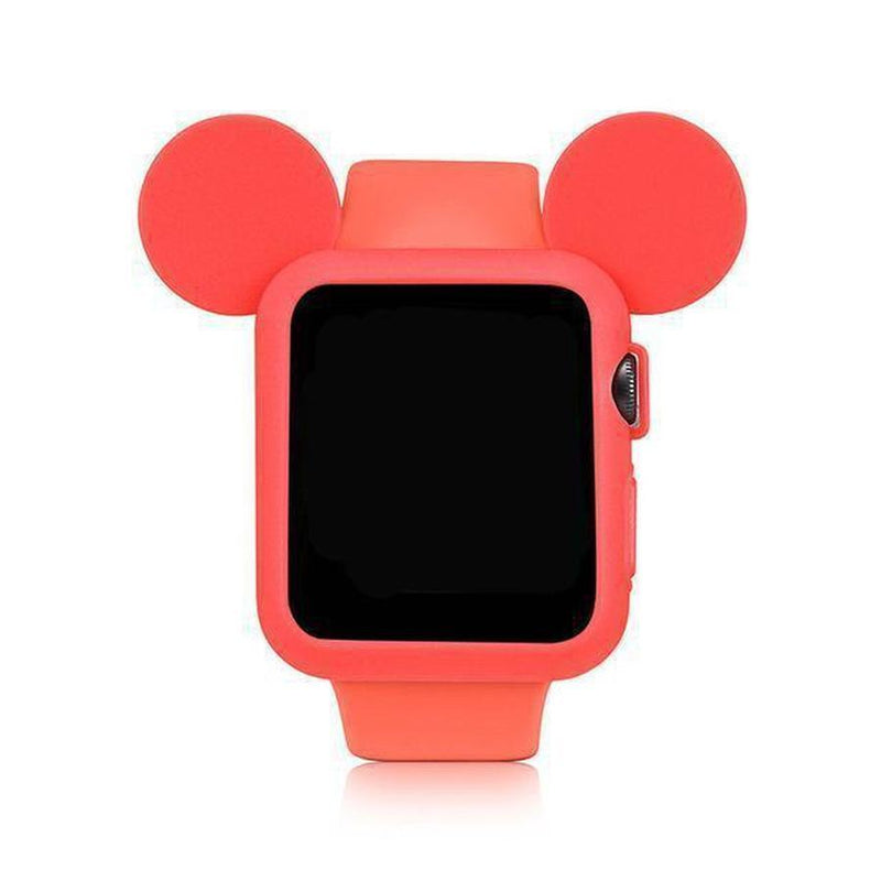 Apple Watch Adorable Silicone Case Protector Mickey Red / 44mm series 4 5 The Ambiguous Otter