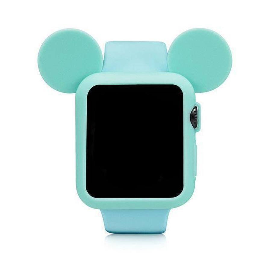 Apple Watch Adorable Silicone Case Protector Mickey Turquoise / 44mm series 4 5 The Ambiguous Otter