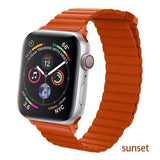 Apple Watch Magnetic Leather Loop Bands sunset / 38mm 40mm The Ambiguous Otter