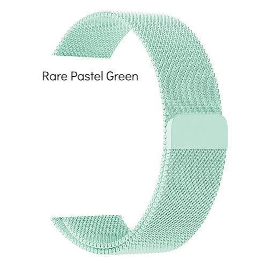 Apple Watch Milanese Loop Magnetic Band rare pastel green / 42mm | 44mm The Ambiguous Otter