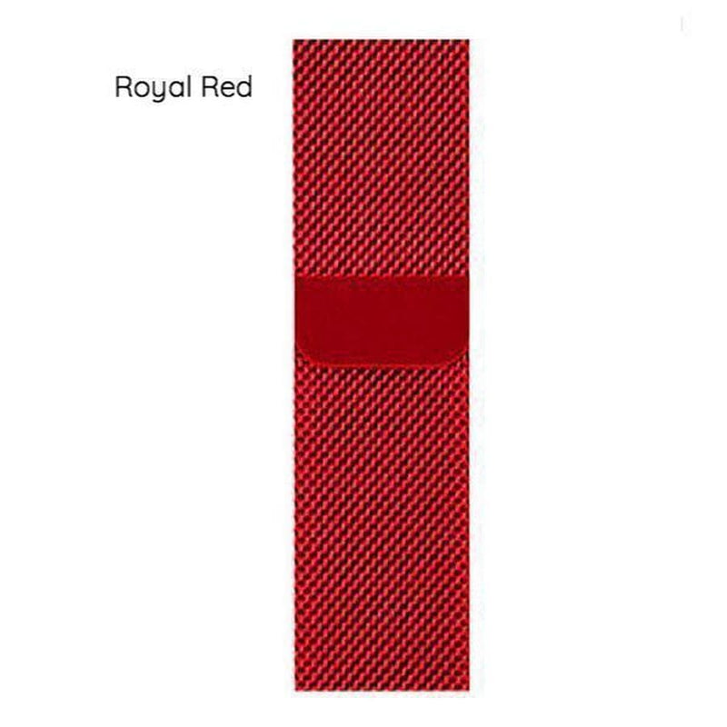 Apple Watch Milanese Loop Magnetic Band royal red / 42mm | 44mm The Ambiguous Otter