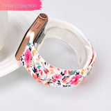 Apple Watch Silicone Band | New Floral Collection Carnation / 38mm or 40mm The Ambiguous Otter
