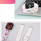 Apple Watch Silicone Band | New Floral Collection The Ambiguous Otter