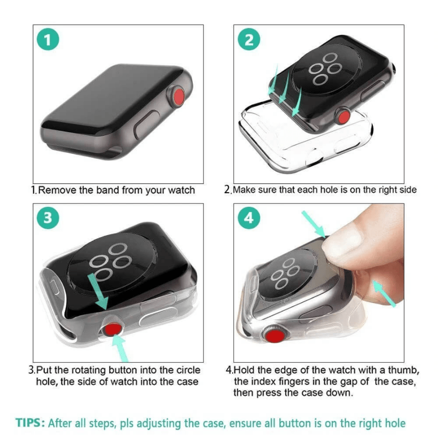 Thin apple watch sales case