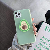 Ava Avocado Collapsible Grip iPhone Case for iphone 11promax / D The Ambiguous Otter