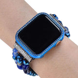 Blue Crystal Apple Watch Bracelet Band The Ambiguous Otter