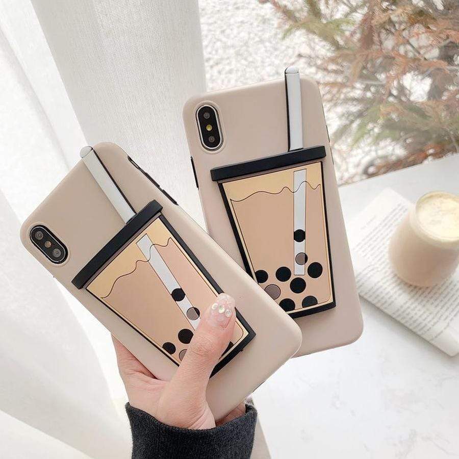 Boba Bubble Tea iPhone Case Boba Bubble Tea iPhone Case