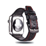 Bond Apple Watch Carbon Fiber Leather Band The Ambiguous Otter