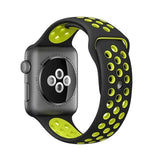 Breezy Apple Watch Sport Band black yellow10 / 38mm  S The Ambiguous Otter