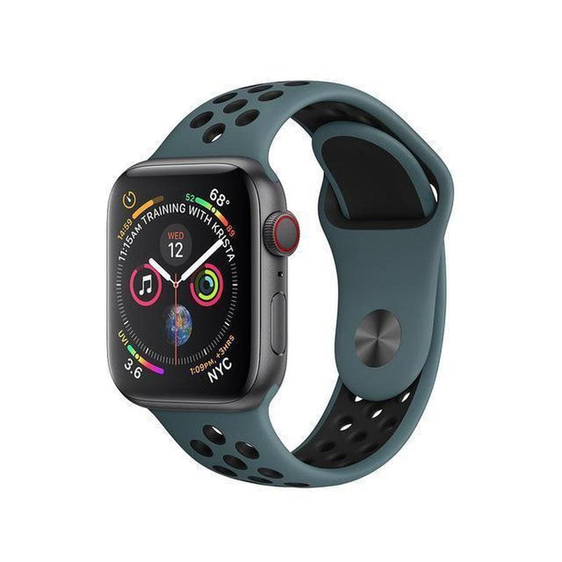 Breezy Apple Watch Sport Band Celestial Teal 30 / 42mm L The Ambiguous Otter