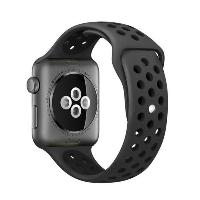 Breezy Apple Watch Sport Band coal black 20 / 38mm  S The Ambiguous Otter