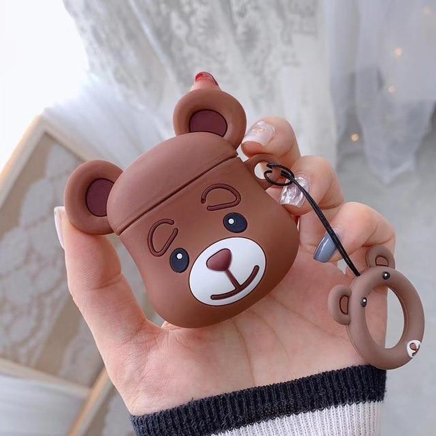 Brown Bear AirPods Case Coco Bear The Ambiguous Otter